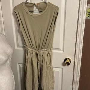 Free People Mixed Media One Piece New Size  Xsmall NWT